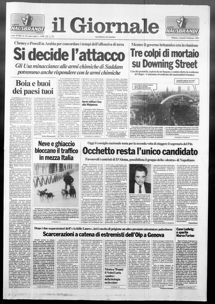 Il giornale : quotidiano del mattino